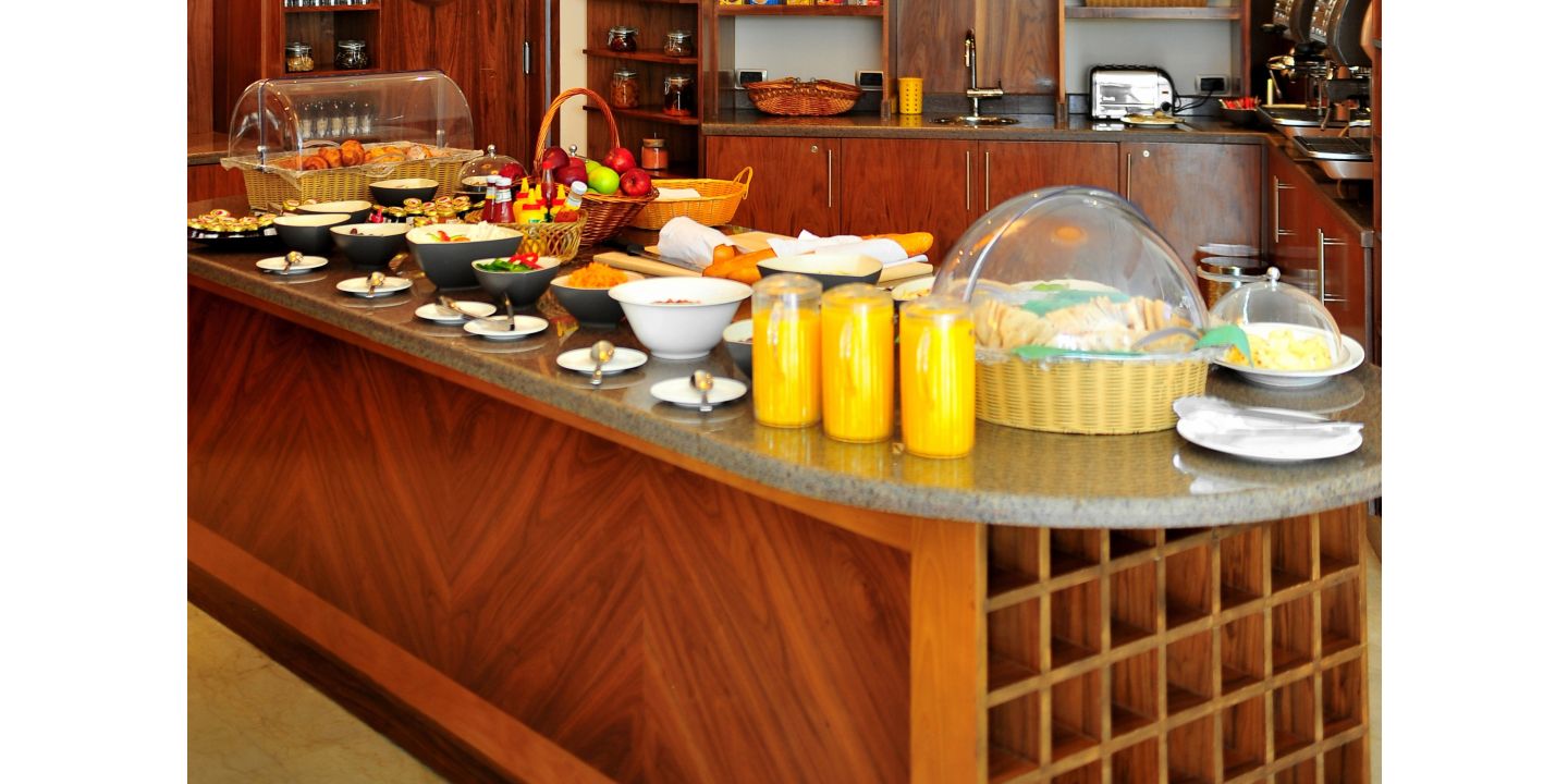 A complimentary continental upgraded breakfast is served every morning in the kitchen from 6:30am until 9:30am weekdays and from 7:30am to 10:30am Fridays, Saturdays and national holidays. There is a variety of your favourites, so help yourself to whatever gets your day off to a good start.